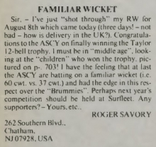 RW 050980 Letter from Roger Savory